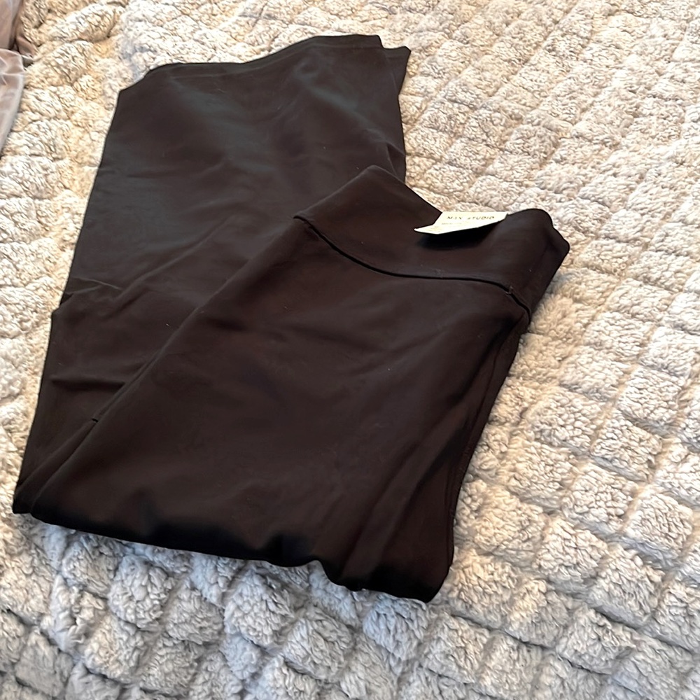 Max Studio Wide Leg Crop